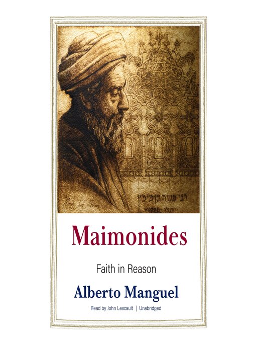 Cover image for Maimonides